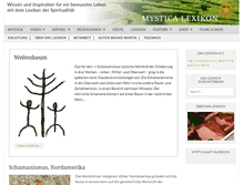 Tablet Screenshot of lexikon.mystica.tv