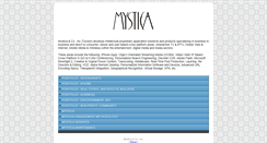 Desktop Screenshot of mystica.com